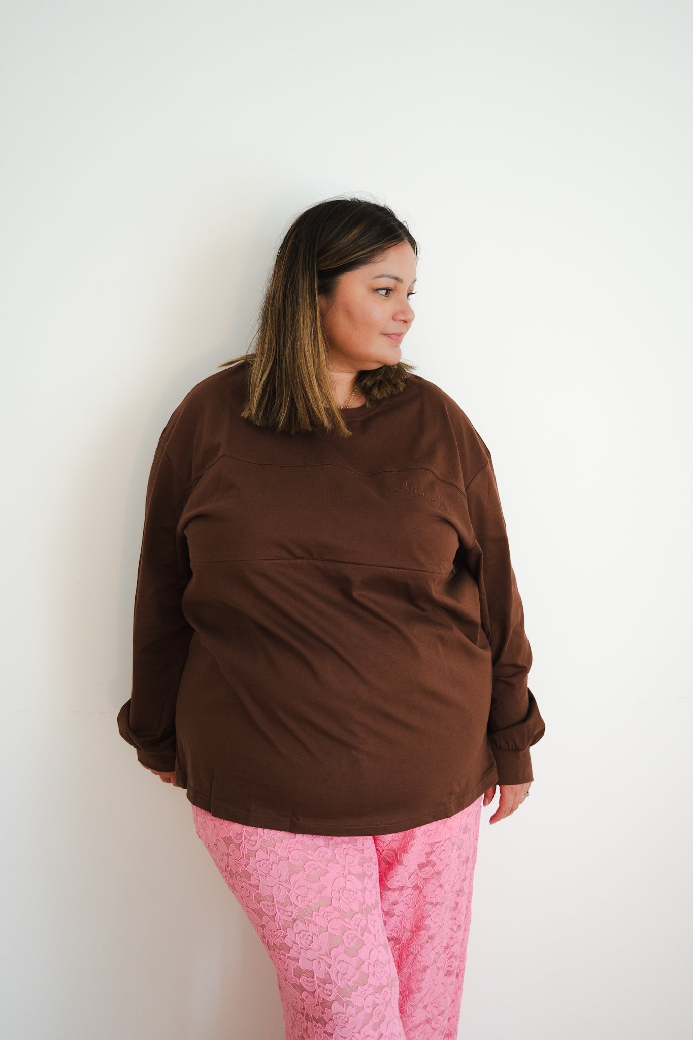 Long Sleeve Breastfeeding Tee