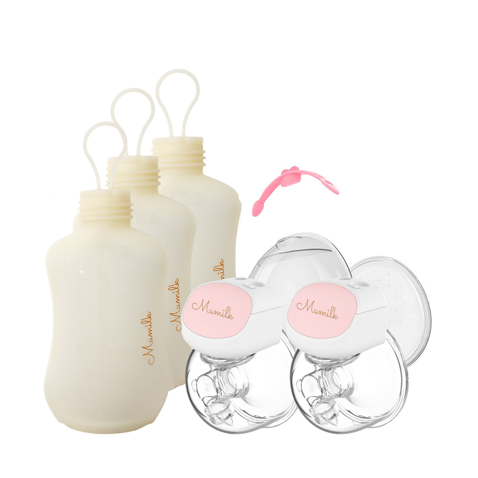 Portable Double Electric Breast Pump Bundle