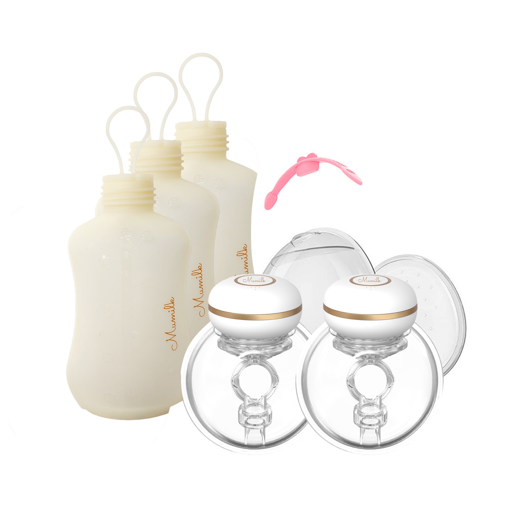 Portable Double Electric Breast Pump Bundle