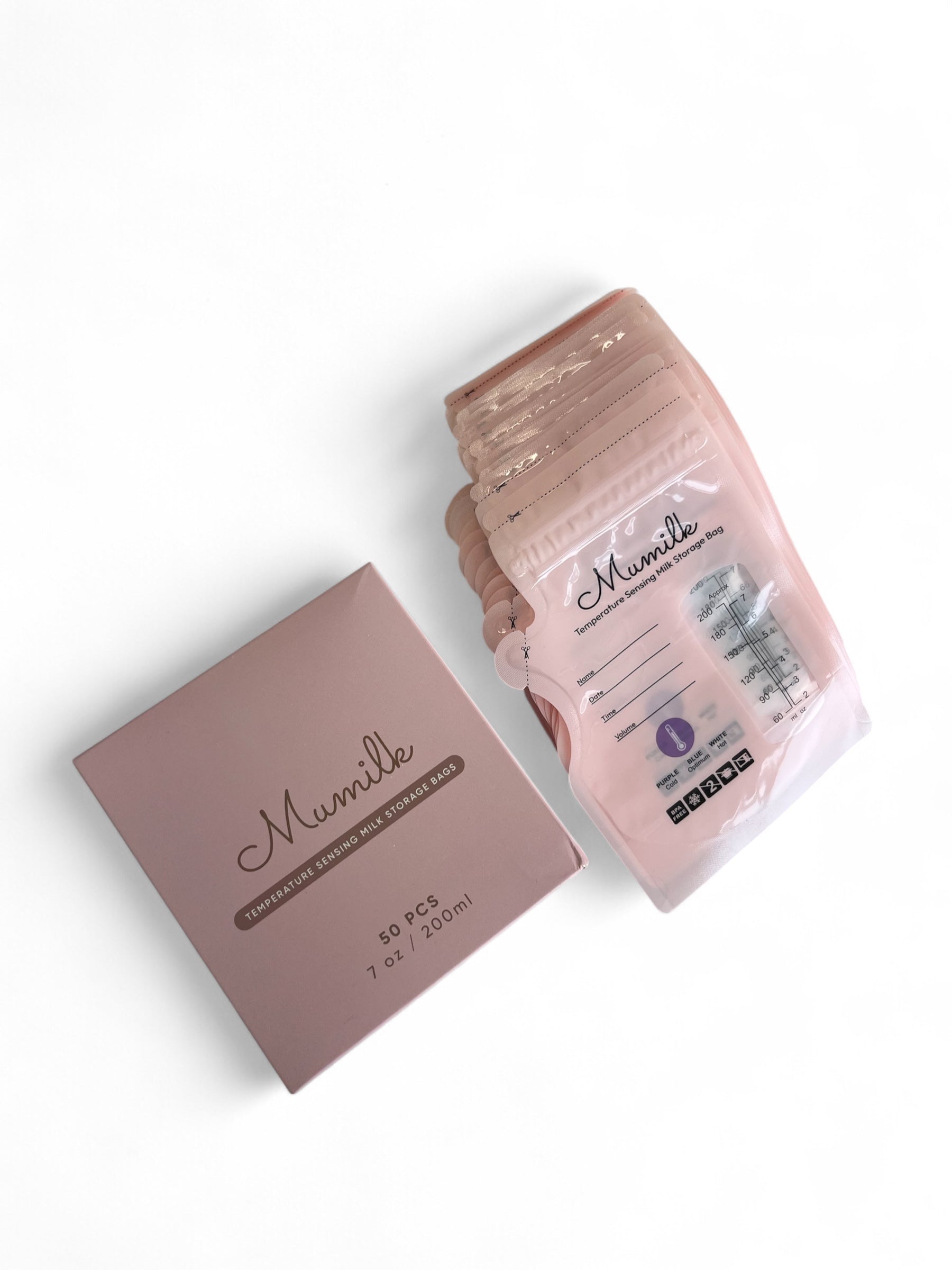 Temperature Sensing Storage Bags