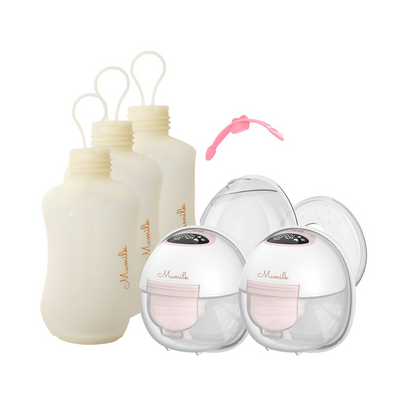 Portable Double Electric Breast Pump Bundle