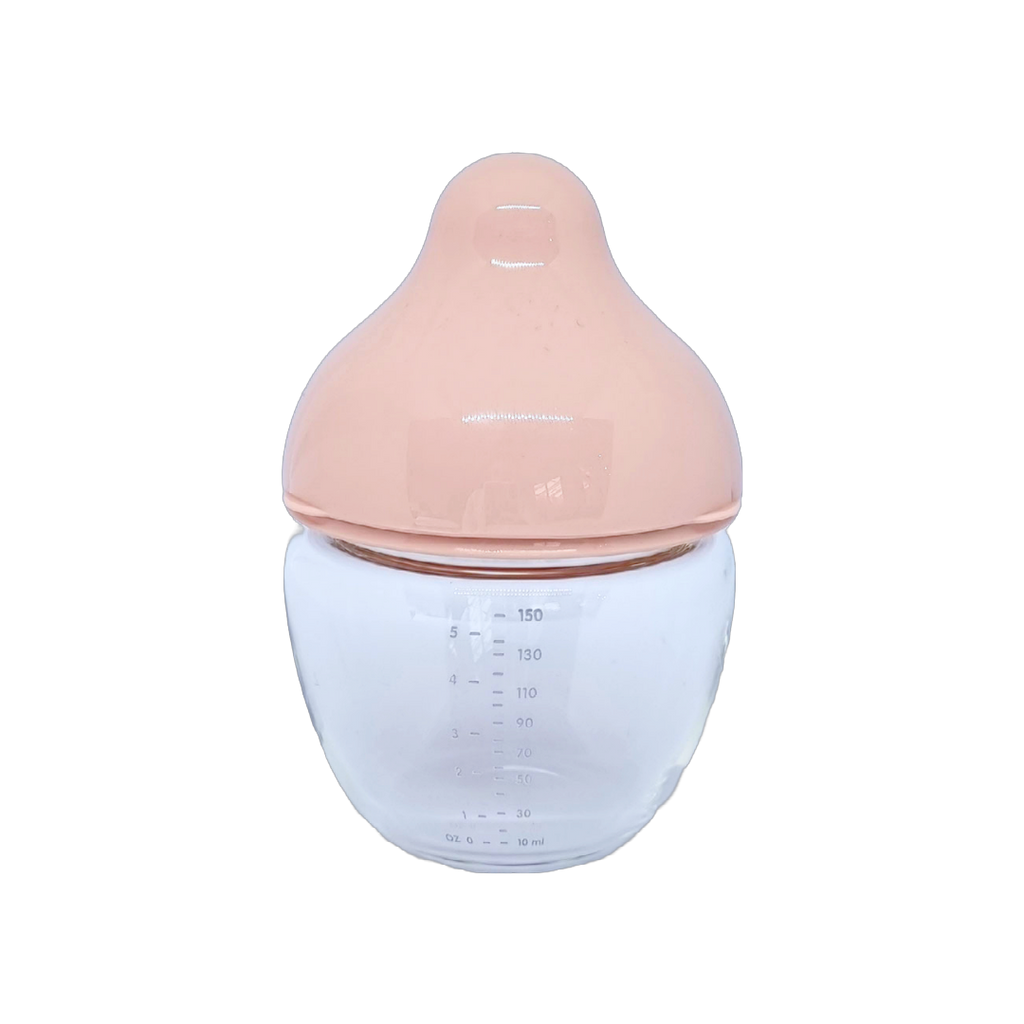 closed mumilk baby bottle front view